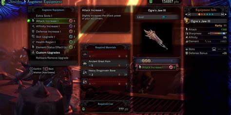 monster hunter world iceborne augmentation|MHWI: Augments .